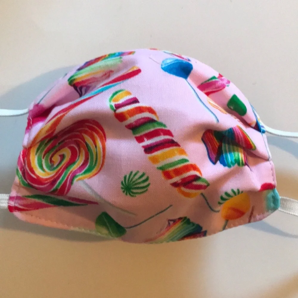 📚PACK of 3 USA GIRLS KIDS Masks